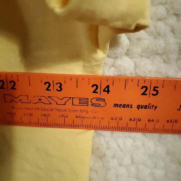 New Directions Women's Yellow Tie-Front Short Sleeve Size XL - Picture 11 of 14